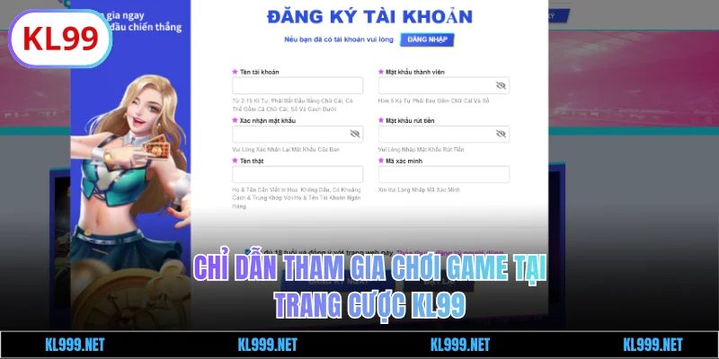 Chỉ dẫn tham gia chơi game tại trang cược